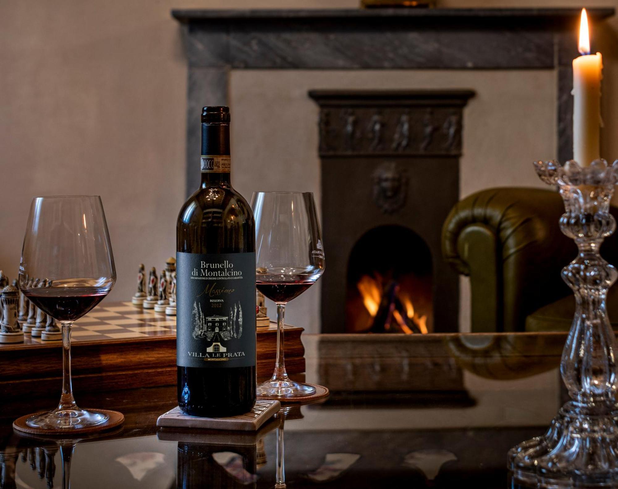 Villa Le Prata - Residenza Del Vescovo - Adults Only Montalcino Exterior photo